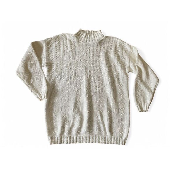Y2K SWEETBRIAR Unisex L Cotton Sweater Size L Made In U.S.  Excellent Condition - Picture 1 of 7